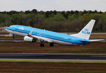 KLM, Boeing B 737-8K2, PH-BXC, TXL, 04.05.2016