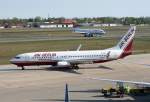 Air Berlin B 737-86J(WL) D-ABBA am 19.04.2009 auf dem Flughafen Berlin-Tegel