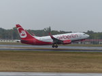 Boeing 737-7K5, D-AHXJ, Air Berlin, Berlin-Tegel (TXL), 1.10.2016