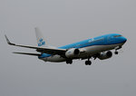 KLM, Boeing B 737-8K2, PH-BXZ, TXL, 14.07.2016