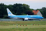 KLM, Boeing B 737-8K2, PH-BXZ, TXL, 14.07.2016