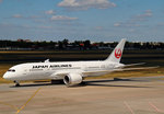 Japan Airlines, Boeing B 787-8 Dreamliner, JA838J, TXL, 20.07.2016