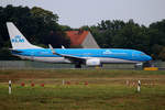 KLM, Boeing B 737-8K2, PH-BXZ, TXL, 04.09.2016