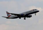 British Airways-CityFlyer, ERJ-190-100SR,G-LCYJ, TXL, 23.09.2016