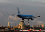 KLM, Boeing B 737-8K2, PH-BXL, TXL, 29.10.2016