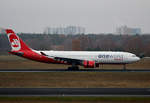 Air Berlin, Airbus A 330-223, D-ABXA, TXL, 25.11.2016