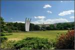 Platz der Luftbrcke mit dem Luftbrcken Denkmal. Foto: 07.06.2008