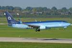 Travel Service Boeing 737-86Q(WL) OK-TVC in DUS am 06,10,07