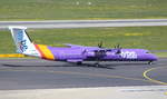 Flybe, G-PRPC, MSN 4338, De Havilland Canada DHC8-402Q Dash 8,29.04.2017, DUS-EDDL, Düsseldorf, Germany (purple livery) 