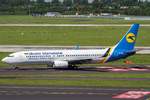 Ukraine International Airlines (PS-AUI), UR-PSV, Boeing, 737-8AS wl, 17.05.2017, DUS-EDDL, Düsseldorf, Germany