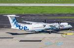 Flybe (BE-BEE), G-ECOM, Bombardier, DHC-8-402Q Dash 8, 17.05.2017, DUS-EDDL, Düsseldorf, Germany