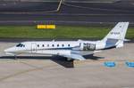 privat, SP-EAR, Cessna, 680 ~ Citation Sovereign (zurück vom Triebwerk-Testlauf), 17.05.2017, DUS-EDDL, Düsseldorf, Germany 