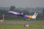 Flybe, G-FLBD, MSN 4259, De Havilland Canada DHC8-402Q Dash 8, 08.10.2017, DUS-EDDL, Düsseldorf, Germany (Name: The Mary Peters) 