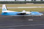 KLM Cityhopper, PH-KVG, Fokker, F-50, 07.06.2009, DUS, Dsseldorf, Germany     