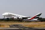 Emirates A6-EOB-Airbus A380-861 Düsseldorf am 07.08.2018.