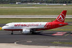 AtlasGlobal, TC-ATD, Airbus, A 319-112, DUS-EDDL, Düsseldorf, 21.08.2019, Germany 