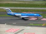 Fokker 70 F28-0070 - WA KLC KLM City-Hopper - 11581 - PH-KZK - 16.06.2016 - EDDL
