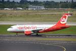 Airbus A319-112 - AB BER Air Berlin - 3700 - D-ABGQ - 27.07.2016 - DUS