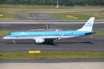 Embraer ERJ-190STD 190-100 - WA KLC KLM Cityhopper - 19000519 - PH-EZT - 17.08.2016 - DUS