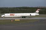 McDonnell Douglas MD-88 - YJ AMV AMC Aviation damaged 20071011 - 53191 - SU-BOY - 04.1997 - DUS