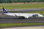 Embraer ERJ-195LR 190-200LR - LO LOT LOT Polish Airlines - 19000596 - SP-LNF - 23.05.2017 - DUS