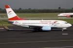 Austrian Airlines, OE-LNM, Boeing, B737-6Z9, 26.08.2009, DUS, Duesseldorf, Germany     