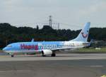TUIfly, D-AHFC, Boeing 737-800 wl (Hannover Airport), 2007.08.03, DUS, Dsseldorf, Germany