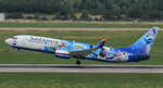 SunExpress, Boeing 737-8HC, TC-SNU(Shaun das Schaf - UFO-Alarm Livery), Dusseldorf International Airport(DUS), 08.07.2021