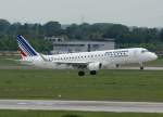 Air France Regional, F-HBLH, Embraer RJ-195 LR, 2009.05.13, DUS, Dsseldorf, Germany