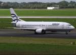Aegean Airlines, SX-BLM, Boeing 737-400, 2007.09.11, DUS, Dsseldorf, Germany