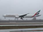 Emirates; A6-EBB; Flughafen Düsseldorf.