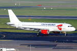 CSA Czech Airlines Airbus A320-214 OK-IOO rollt zum Start in Düsseldorf 29.3.2026
