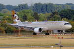 Etihad Airways Airbus A321-251NX A6-LRK bei der Landung in D�sseldorf 2.8.2026