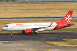 Malta Air Airbus A320-251N 9H-NEH rollt zum Gate in D�sseldorf 2.8.2026