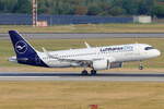 Lufthansa City Airbus A320-251N D-AIIB bei der Landung in D�sseldorf 2.8.2026