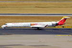 Air Nostrum (Iberia Regional) Bombardier CRJ-1000 EC-MLO rollt zum Gate in D�sseldorf 2.8.2026