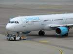 Turkuaz Airlines; TC-TCE; Airbus 321-211. Flughafen Dsseldorf. 02.05.2010.