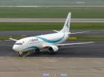 Tailwind; TC-TLA; Boeing 737-4Q8. Flughafen Dsseldorf. 02.05.2010.