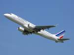 Air France Regional; F-HBLH; Embraer ERJ-190. Flughafen Dsseldorf. 15.08.2009.