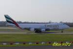 Emirates Sky Cargo, Boeing 747-400, N498MC. 25.03.2007.