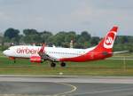 Air Berlin, D-ABKG (aktuelle AB-Lackierung), Boeing 737-800 WL (Essen/Ruhr 2010), 2010.08.28, DUS, Dsseldorf, Germany