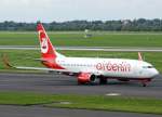 Air Berlin, D-ABKG (aktuelle AB-Lackierung), Boeing 737-800 WL (Essen/Ruhr 2010), 2010.08.28, DUS, Dsseldorf, Germany
