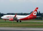 Air Berlin, D-ABLC (aktuelle AB-Lackierung), Boeing 737-800 WL (Herdecke/Ruhr 2010), 2010.08.28, DUS, Dsseldorf, Germany