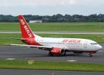 Air Berlin, D-AGEP (aktuelle AB-Lackierung)(Germania), Boeing 737-700, 2010.08.28, DUS, Dsseldorf, Germany