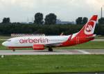 Air Berlin, D-ABBT (aktuelle AB-Lackierung), Boeing 737-700 WL (Hagen/Ruhr 2010), 2010.08.28, DUS, Dsseldorf, Germany