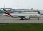 Emirates (Sky Cargo), A6-EFD, Boeing 777-200 F, 2010.05.24, DUS-EDDL, Dsseldorf, Germany     