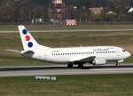 JAT Airways, YU-ANI, Boeing 737-300, 20.03.2011, DUS-EDDL, Dsseldorf, Germany     