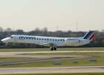 Air France Regional, F-GUBA, Embraer RJ-145 MP, 20.03.2011, DUS-EDDL, Dsseldorf, Germany     