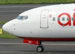 Air Berlin, D-ABBS, Boeing 737-700 WL (Bug/Nose), 28.07.2011, DUS-EDDL, Dsseldorf, Germany     