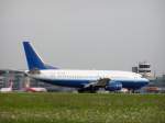 Eastok Avia B733 EY-539 @DUS 15.08.2012